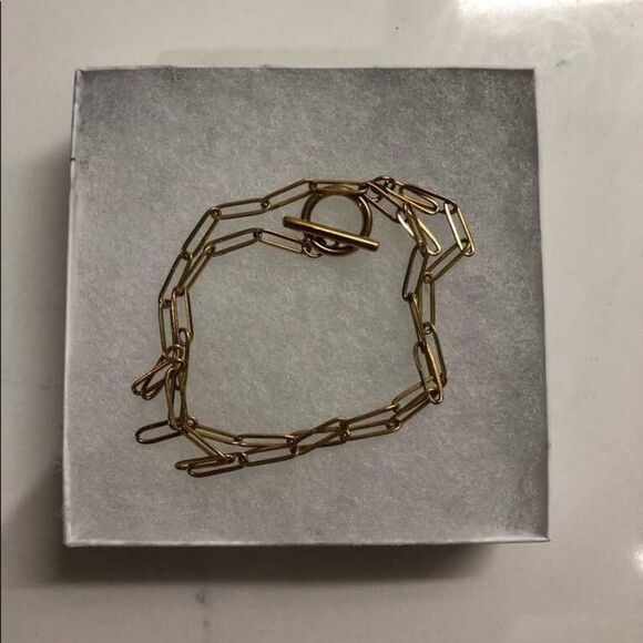 NWT- paperclip necklace - Picture 4 of 4